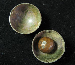 Note that the ball is unevenly shaped