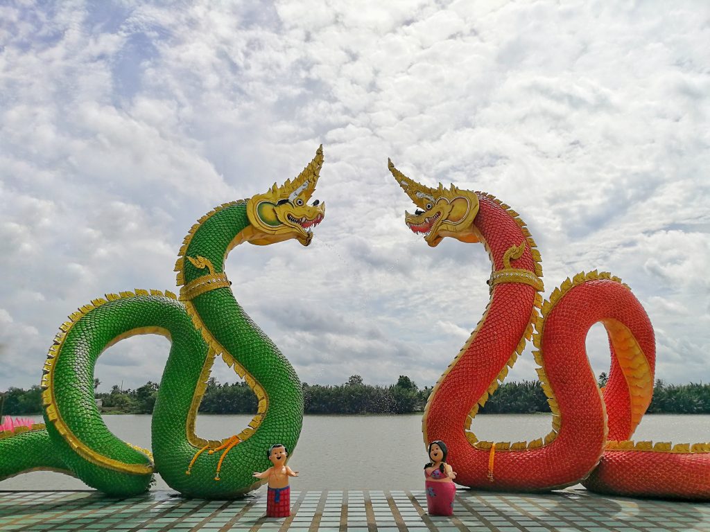 The Nagas; a mythical serpent-like creature often referred to as Dragons in many Asian cultures (Pic credit: supirak jaisan/ shutterstock.com)
